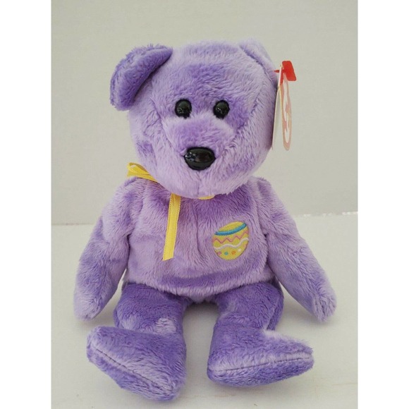 Ty | Toys | Ty Beanie Baby Eggs Iii The Bear With Tag Retired Dob April